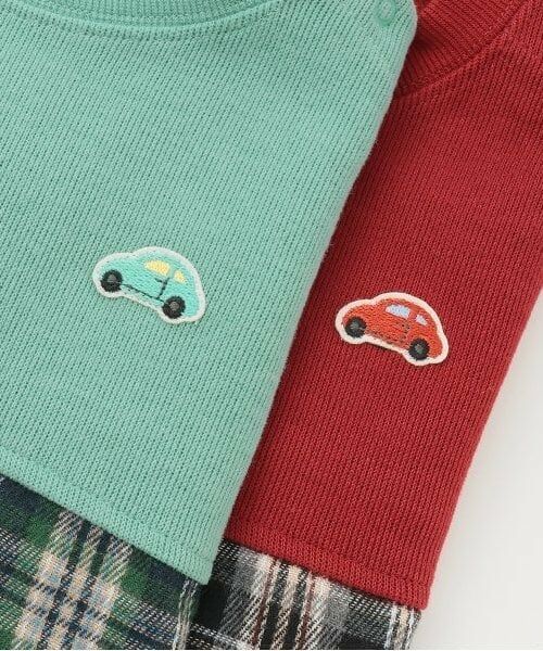 sense of wonder / センス オブ ワンダー スウェット | チェック切替トレーナー | 詳細3