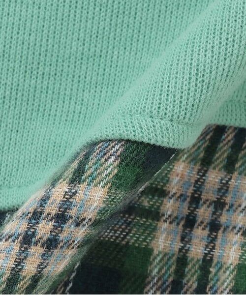 sense of wonder / センス オブ ワンダー スウェット | チェック切替トレーナー | 詳細5