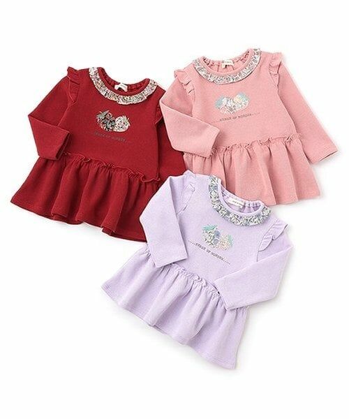 sense of wonder / センス オブ ワンダー その他トップス | リバティファブリックイチゴチュニック | 詳細10