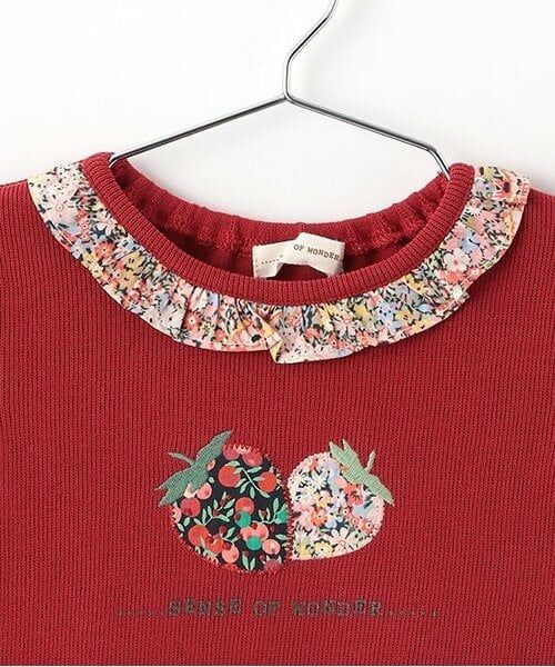sense of wonder / センス オブ ワンダー その他トップス | リバティファブリックイチゴチュニック | 詳細2