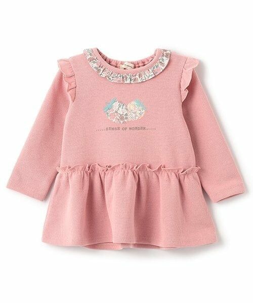 sense of wonder / センス オブ ワンダー その他トップス | リバティファブリックイチゴチュニック（ピンク）