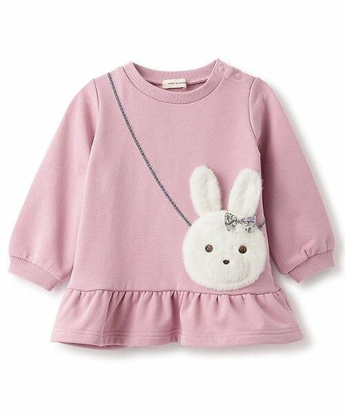 sense of wonder / センス オブ ワンダー その他トップス | ウサギポシェットチュニック（ピンク）