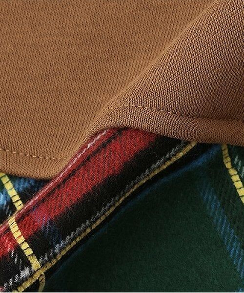 sense of wonder / センス オブ ワンダー スウェット | 袖ケーブルチェック切替トレーナー | 詳細6