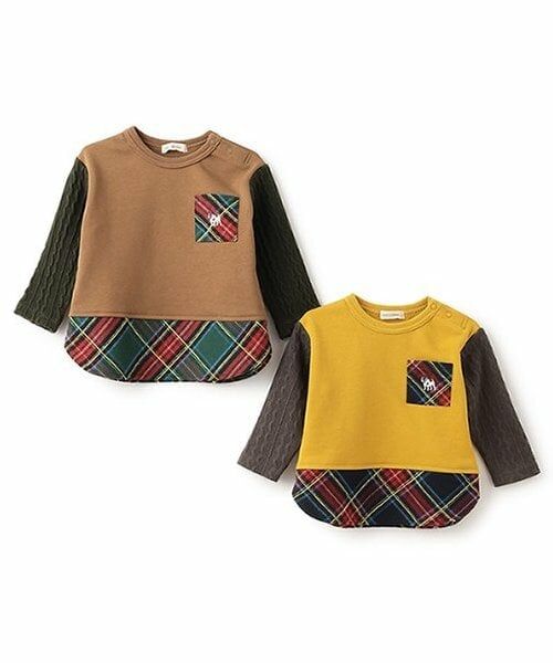 sense of wonder / センス オブ ワンダー スウェット | 袖ケーブルチェック切替トレーナー | 詳細7