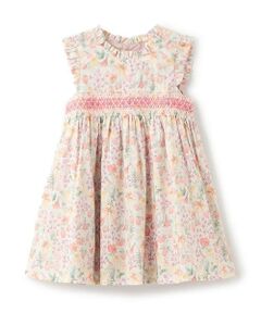 sense of wonder / センス オブ ワンダー ミニ丈・ひざ丈ワンピース | Hakubaスモッキングジャンパースカ-ト