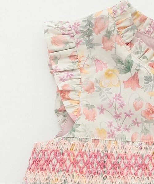 sense of wonder / センス オブ ワンダー ミニ丈・ひざ丈ワンピース | Hakubaスモッキングジャンパースカ-ト | 詳細3