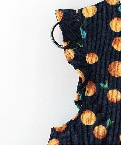 sense of wonder / センス オブ ワンダー ミニ丈・ひざ丈ワンピース | チェリージャンパースカート | 詳細3