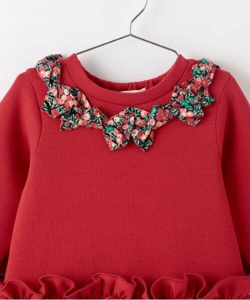 sense of wonder / センス オブ ワンダー ミニ丈・ひざ丈ワンピース | リバティファブリックリボンワンピース | 詳細2