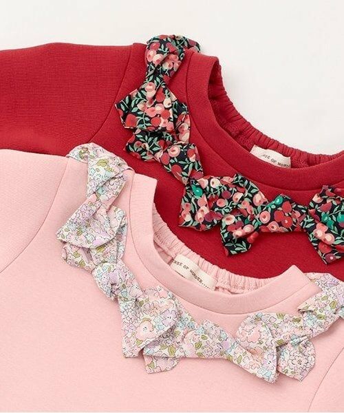 sense of wonder / センス オブ ワンダー ミニ丈・ひざ丈ワンピース | リバティファブリックリボンワンピース | 詳細3