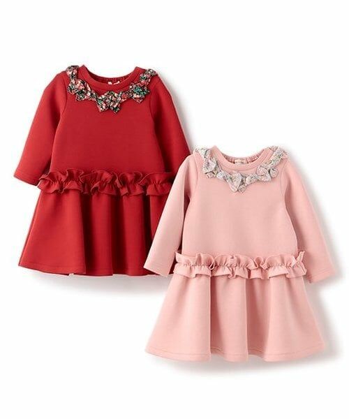 sense of wonder / センス オブ ワンダー ミニ丈・ひざ丈ワンピース | リバティファブリックリボンワンピース | 詳細7