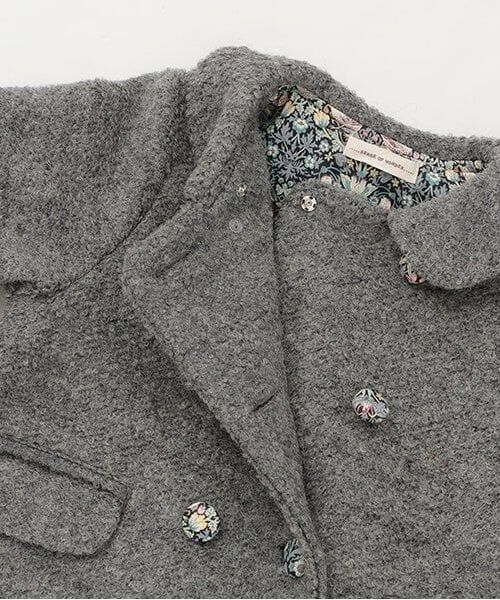 sense of wonder / センス オブ ワンダー その他アウター | リバティファブリックボタンコート | 詳細11