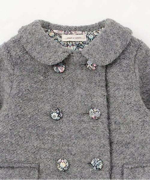 sense of wonder / センス オブ ワンダー その他アウター | リバティファブリックボタンコート | 詳細2