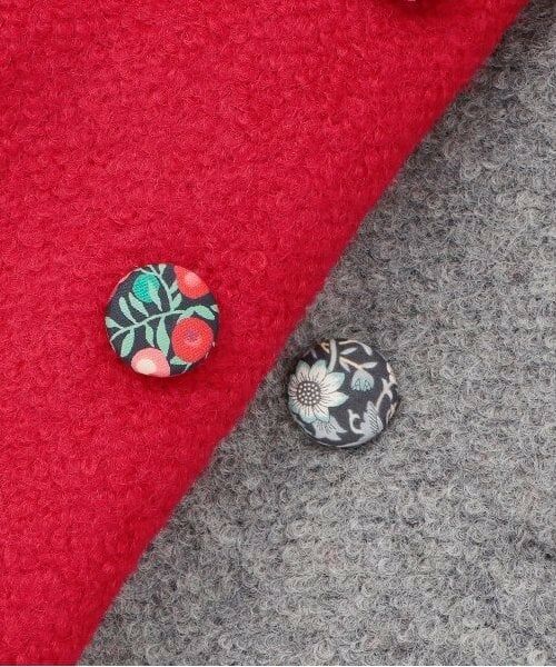 sense of wonder / センス オブ ワンダー その他アウター | リバティファブリックボタンコート | 詳細3