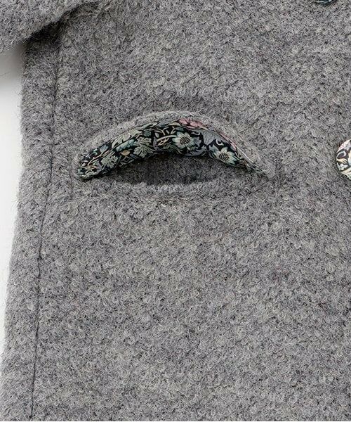 sense of wonder / センス オブ ワンダー その他アウター | リバティファブリックボタンコート | 詳細4