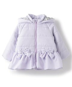 sense of wonder / センス オブ ワンダー ブルゾン | 蓄熱リバティファブリックリボンコート