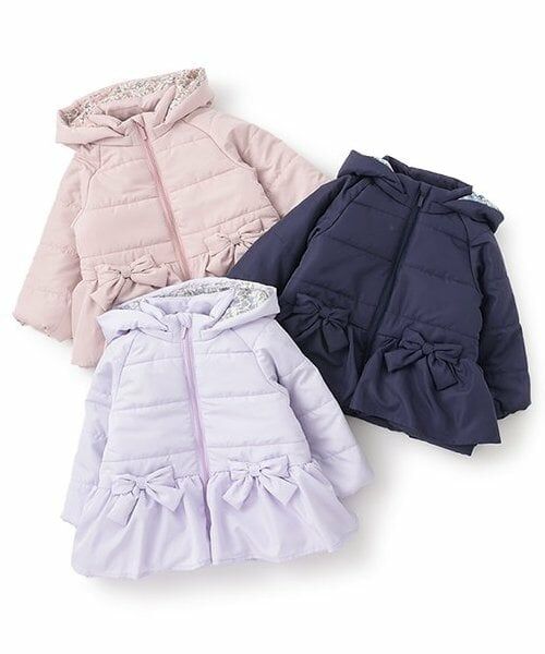 sense of wonder / センス オブ ワンダー ブルゾン | 蓄熱リバティファブリックリボンコート | 詳細10