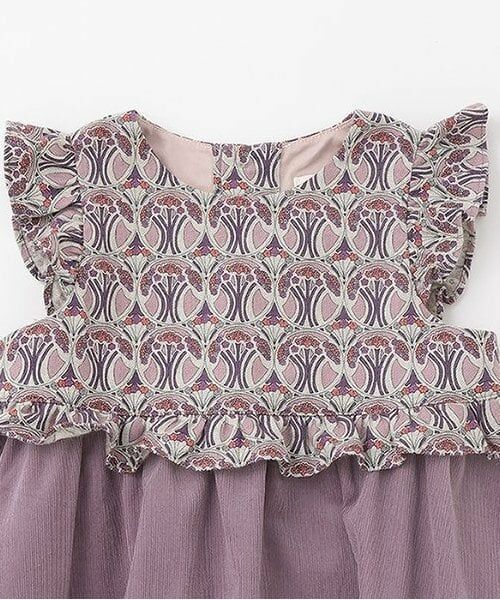 sense of wonder / センス オブ ワンダー ミニ丈・ひざ丈ワンピース | リバティファブリックヨークジャンパースカート | 詳細2