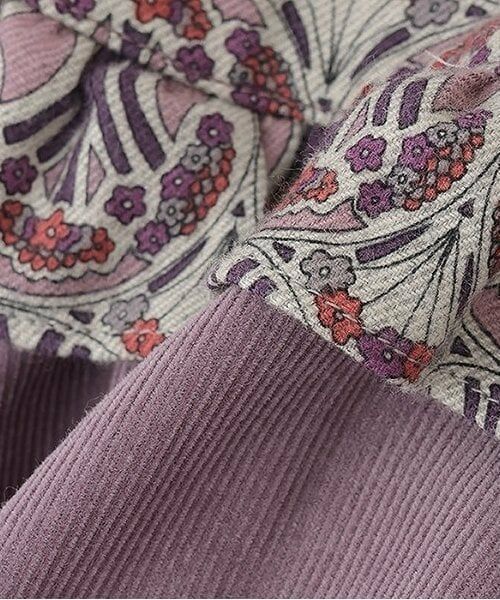 sense of wonder / センス オブ ワンダー ミニ丈・ひざ丈ワンピース | リバティファブリックヨークジャンパースカート | 詳細6