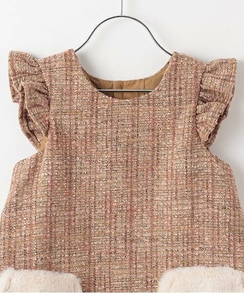 sense of wonder / センス オブ ワンダー ミニ丈・ひざ丈ワンピース | ラメツイードジャンパースカート | 詳細2