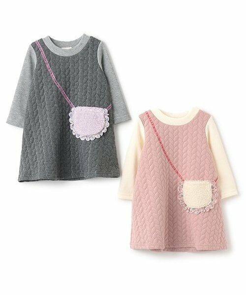 sense of wonder / センス オブ ワンダー ミニ丈・ひざ丈ワンピース | リバティファブリックフリルケーブルワンピース | 詳細7