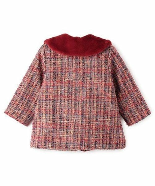 sense of wonder / センス オブ ワンダー その他アウター | ティペットつきラメツイードコート | 詳細1