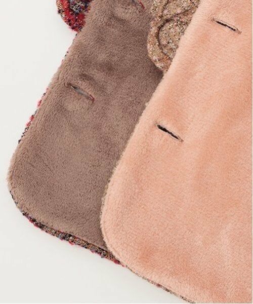 sense of wonder / センス オブ ワンダー その他アウター | ティペットつきラメツイードコート | 詳細5