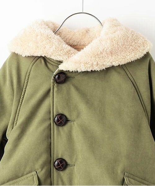 sense of wonder / センス オブ ワンダー その他アウター | ボア衿バルーンコート | 詳細3