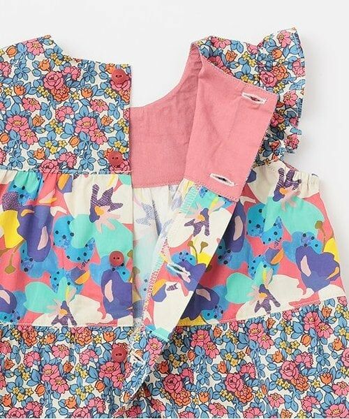 sense of wonder / センス オブ ワンダー ミニ丈・ひざ丈ワンピース | リバティ切替ワンピース | 詳細5