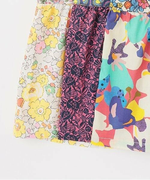 sense of wonder / センス オブ ワンダー ミニ丈・ひざ丈ワンピース | リバティ切替ワンピース | 詳細6
