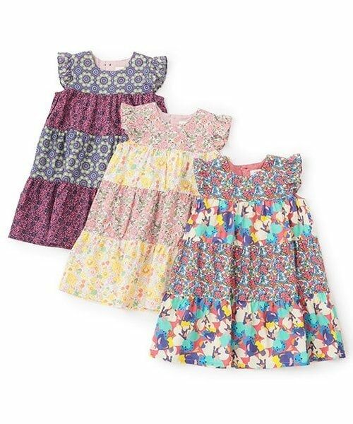 sense of wonder / センス オブ ワンダー ミニ丈・ひざ丈ワンピース | リバティ切替ワンピース | 詳細8