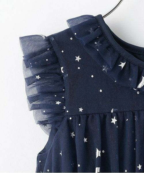 sense of wonder / センス オブ ワンダー ミニ丈・ひざ丈ワンピース | スターチュールティアードワンピース | 詳細3