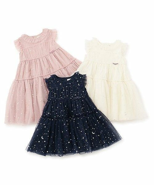 sense of wonder / センス オブ ワンダー ミニ丈・ひざ丈ワンピース | スターチュールティアードワンピース | 詳細9