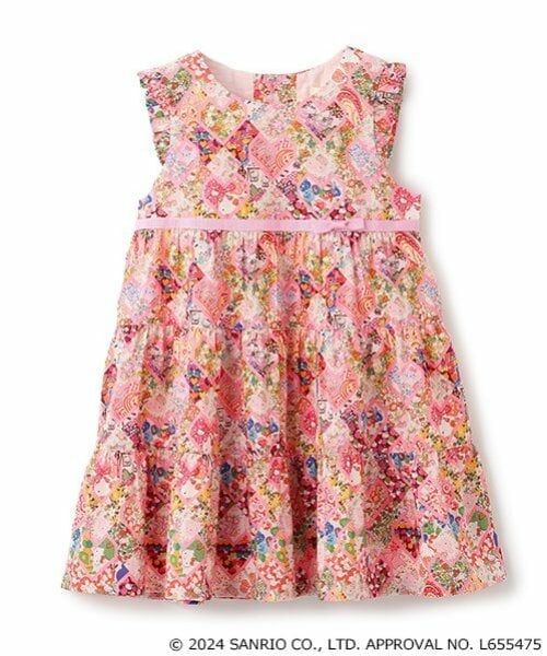sense of wonder / センス オブ ワンダー ミニ丈・ひざ丈ワンピース | 【ハローキティ】パッチワークハーツワンピース | 詳細1