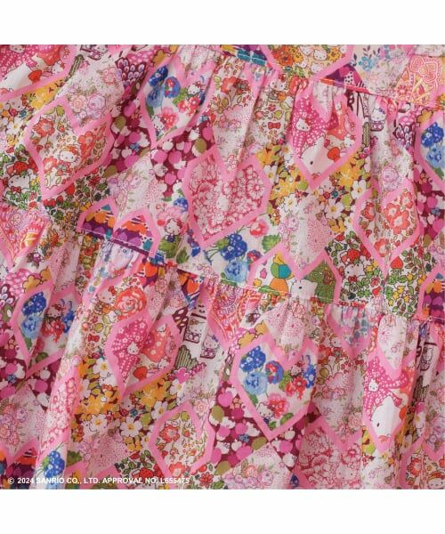 sense of wonder / センス オブ ワンダー ミニ丈・ひざ丈ワンピース | 【ハローキティ】パッチワークハーツワンピース | 詳細11