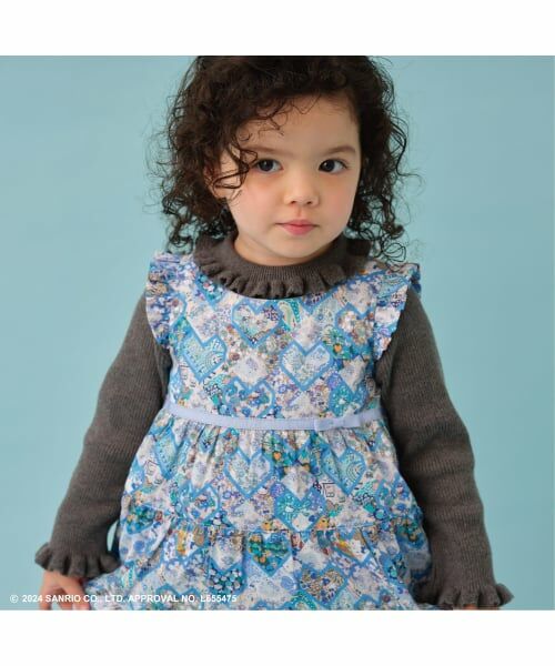 sense of wonder / センス オブ ワンダー ミニ丈・ひざ丈ワンピース | 【ハローキティ】パッチワークハーツワンピース | 詳細13