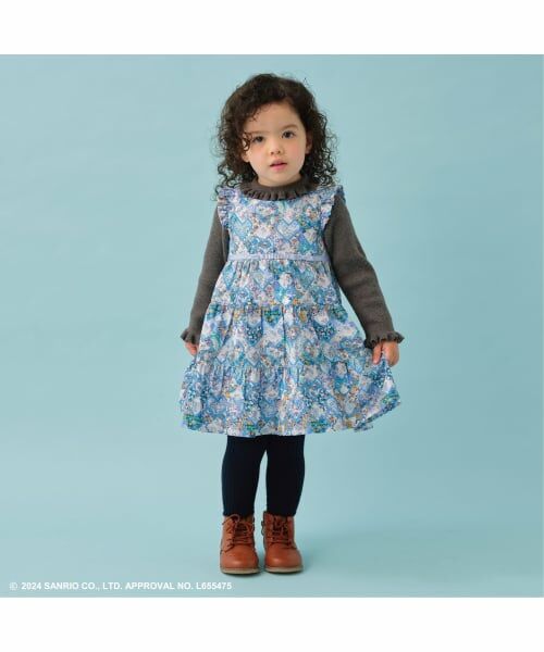 sense of wonder / センス オブ ワンダー ミニ丈・ひざ丈ワンピース | 【ハローキティ】パッチワークハーツワンピース | 詳細14