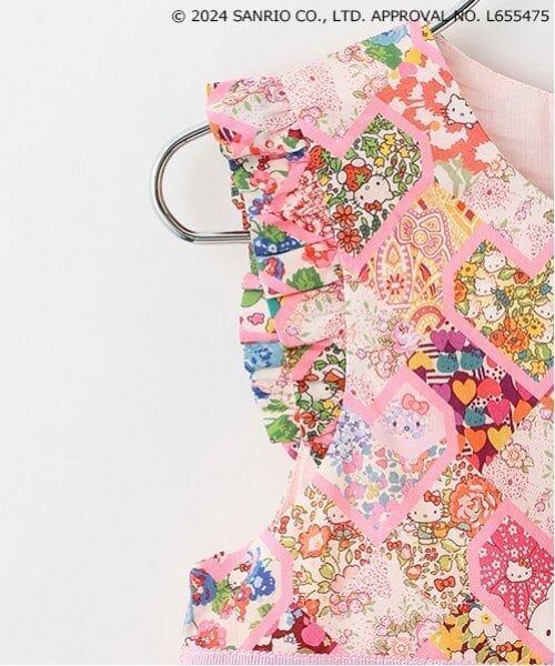 sense of wonder / センス オブ ワンダー ミニ丈・ひざ丈ワンピース | 【ハローキティ】パッチワークハーツワンピース | 詳細4