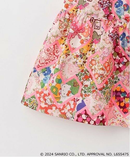 sense of wonder / センス オブ ワンダー ミニ丈・ひざ丈ワンピース | 【ハローキティ】パッチワークハーツワンピース | 詳細6