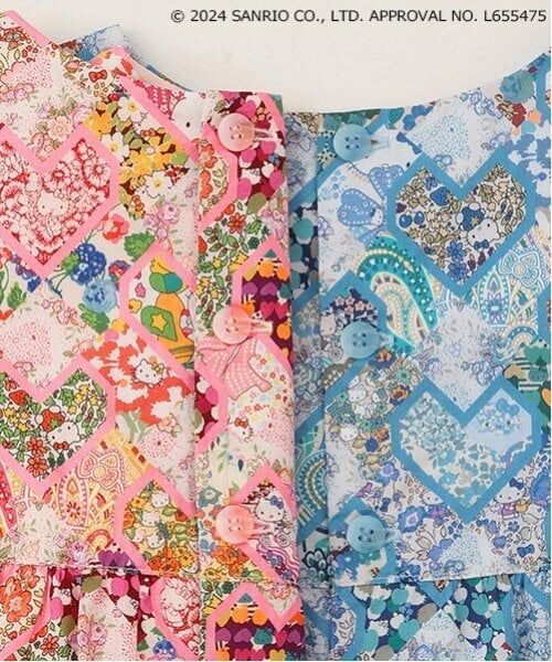 sense of wonder / センス オブ ワンダー ミニ丈・ひざ丈ワンピース | 【ハローキティ】パッチワークハーツワンピース | 詳細7