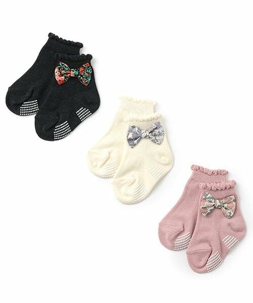 sense of wonder / センス オブ ワンダー ソックス | リバティファブリックリボンクルーソックス | 詳細6