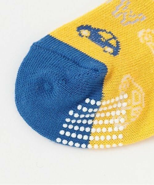 sense of wonder / センス オブ ワンダー ソックス | バイカラークルマ柄クルーソックス | 詳細3