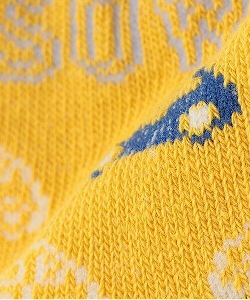 sense of wonder / センス オブ ワンダー ソックス | バイカラークルマ柄クルーソックス | 詳細4