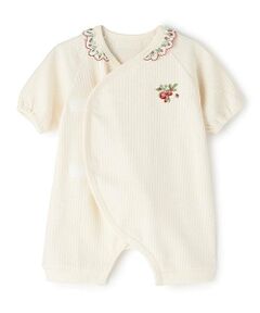 sense of wonder / センス オブ ワンダー 肌着 | 野イチゴ衿フリルNEWBORNウェア