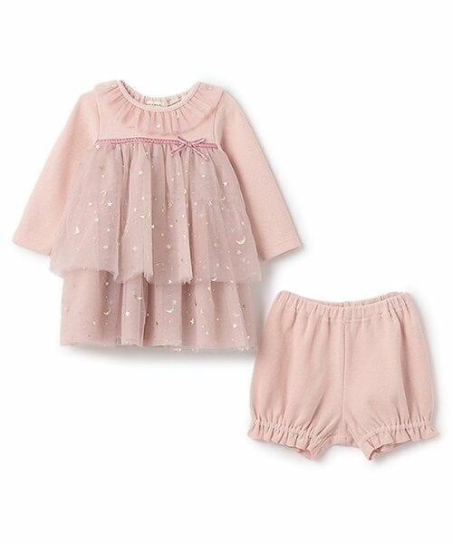 sense of wonder / センス オブ ワンダー ベビー・キッズウエア | スターチュールワンピーススーツ（ピンク）