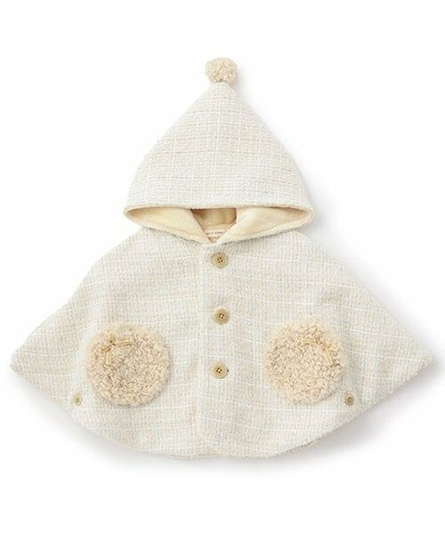 sense of wonder / センス オブ ワンダー ベビー・キッズウエア | ロービングマント（ECRU(キナリ)）