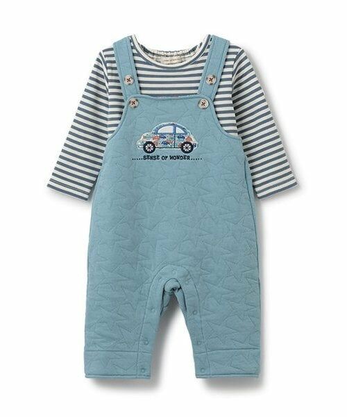 sense of wonder / センス オブ ワンダー ベビー・キッズウエア | Carsサロペットスーツ（ブルー）