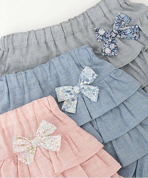 sense of wonder / センス オブ ワンダー ショート・ハーフ・半端丈パンツ | 【オーガニック】フリルショートパンツ | 詳細3