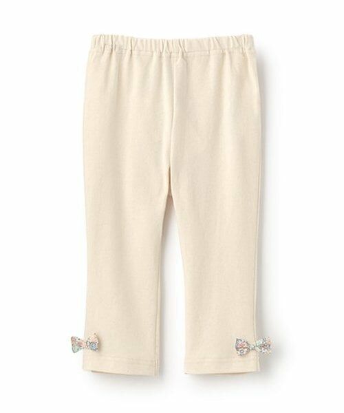 sense of wonder / センス オブ ワンダー レギンス・スパッツ | 【オーガニック】リバティリボンレギンス（ECRU(キナリ)）