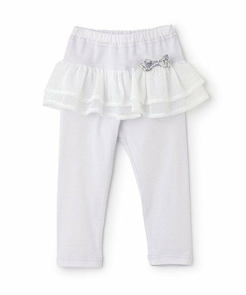 sense of wonder / センス オブ ワンダー レギンス・スパッツ | チュールフリルレギンス(ライト グレー)