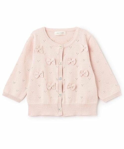 sense of wonder / センス オブ ワンダー カーディガン・ボレロ | リボンカーディガン（ピンク）